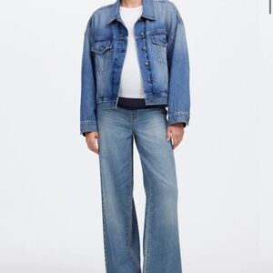 NWT Madewell Maternity Superwide Jeans